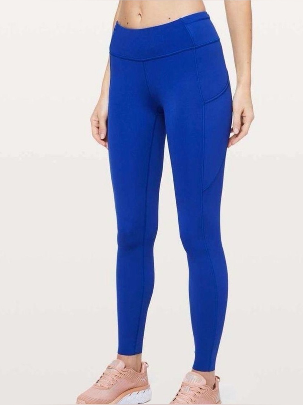 Lululemon Fast Free Tight Blue Leggings - Size 4